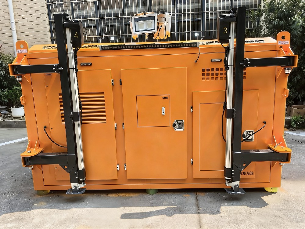 自装卸100KW发电方舱